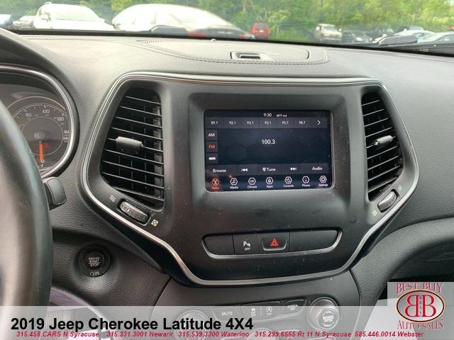 used 2019 Jeep Cherokee car, priced at $15,995