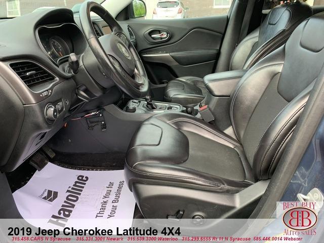 used 2019 Jeep Cherokee car, priced at $15,995