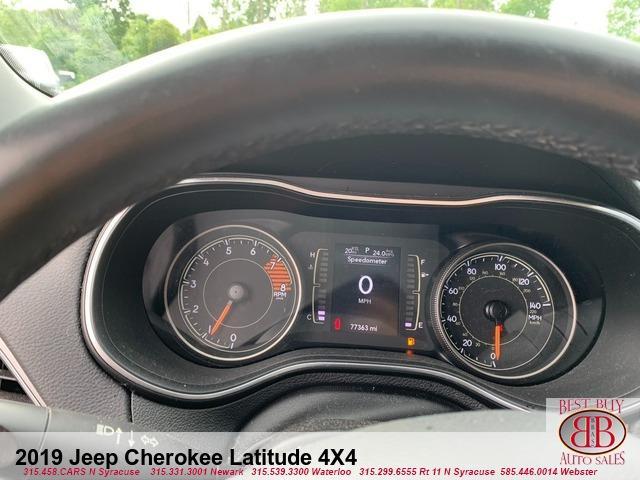 used 2019 Jeep Cherokee car, priced at $15,995