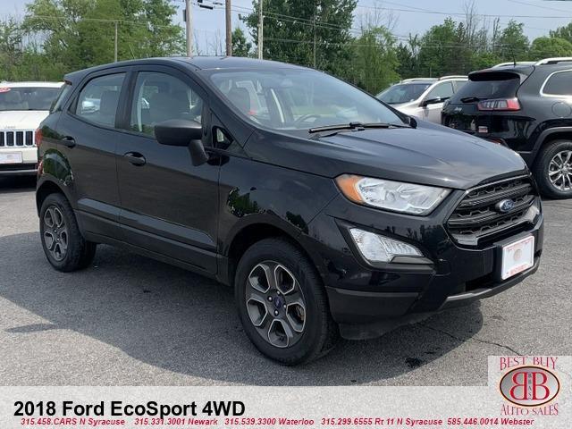 used 2018 Ford EcoSport car, priced at $8,995