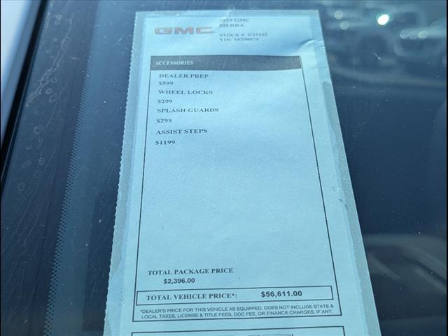 new 2025 GMC Sierra 2500 car, priced at $49,215