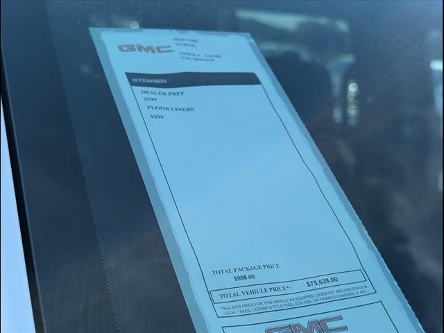 new 2025 GMC Yukon car, priced at $72,640