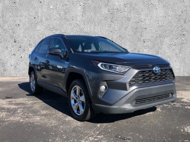 used 2021 Toyota RAV4 Hybrid car, priced at $24,195