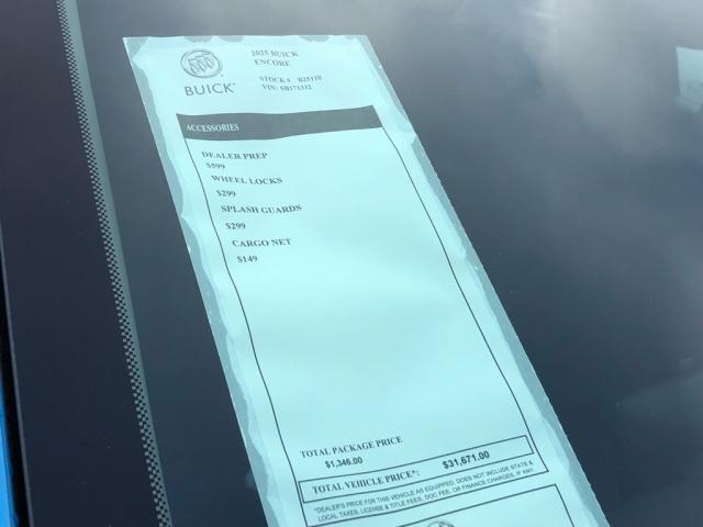 new 2025 Buick Encore GX car, priced at $25,825