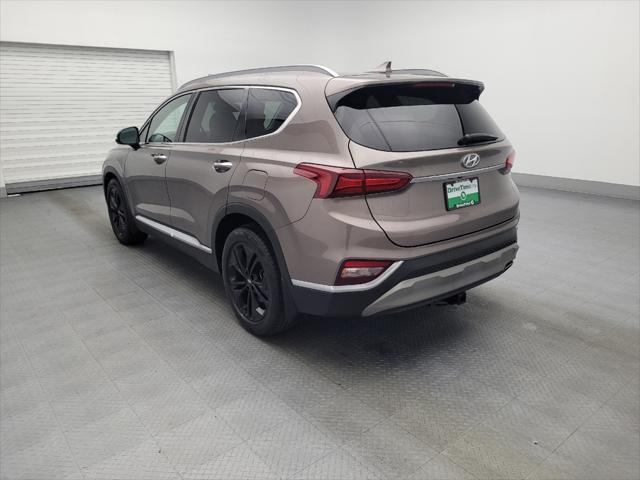 used 2019 Hyundai Santa Fe car, priced at $21,795