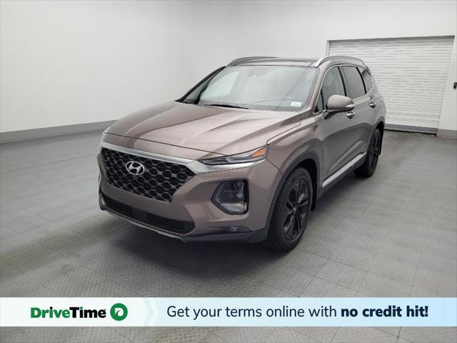used 2019 Hyundai Santa Fe car, priced at $21,795
