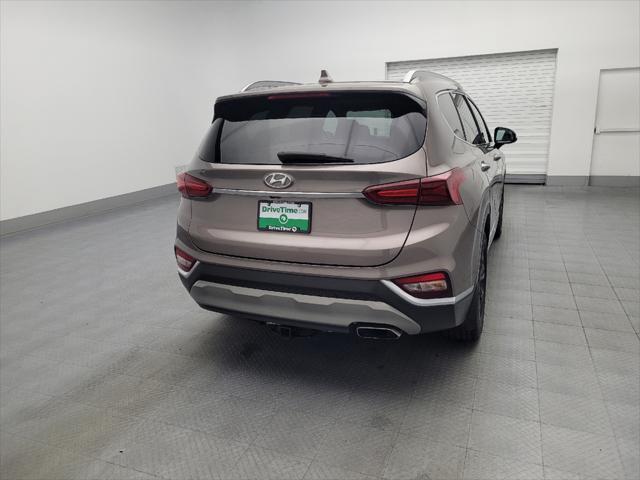 used 2019 Hyundai Santa Fe car, priced at $21,795
