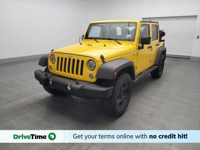 used 2015 Jeep Wrangler Unlimited car, priced at $21,795