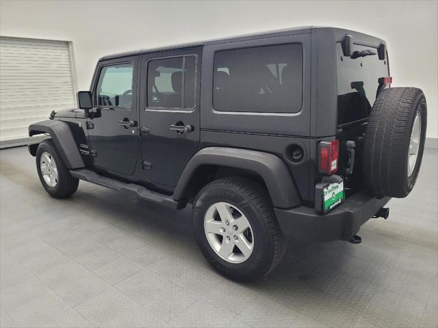 used 2017 Jeep Wrangler Unlimited car, priced at $22,495