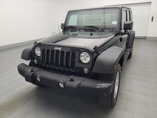 used 2017 Jeep Wrangler Unlimited car, priced at $22,495
