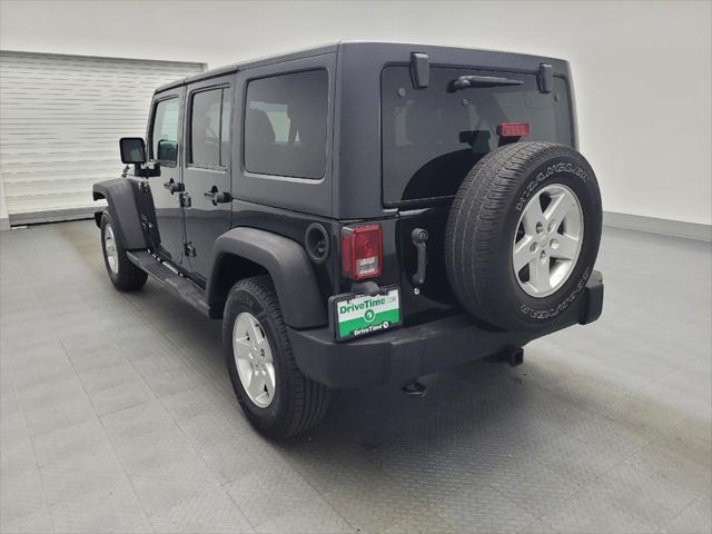 used 2017 Jeep Wrangler Unlimited car, priced at $22,495