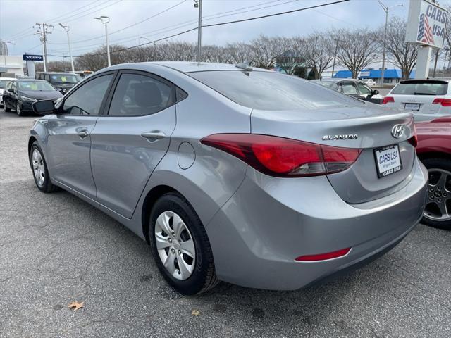 used 2016 Hyundai Elantra car, priced at $9,495