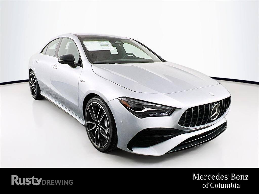 new 2025 Mercedes-Benz AMG CLA 35 car, priced at $61,035