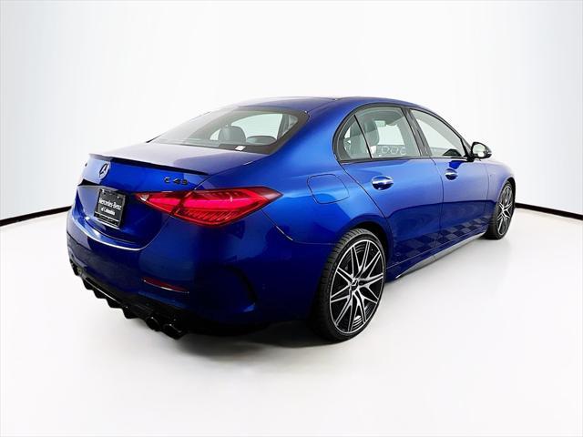 new 2024 Mercedes-Benz AMG C 43 car, priced at $76,235