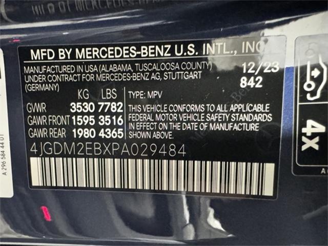 new 2023 Mercedes-Benz EQS 450 car, priced at $117,310