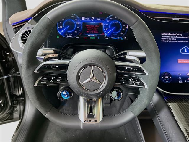 new 2025 Mercedes-Benz AMG EQS car, priced at $151,635