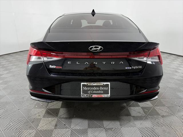 used 2022 Hyundai Elantra HEV car, priced at $19,358