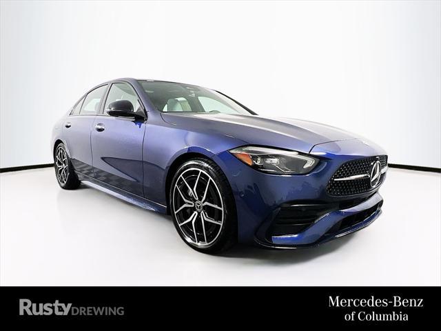 used 2024 Mercedes-Benz C-Class car, priced at $45,989