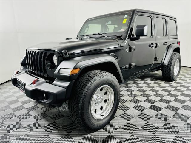 used 2022 Jeep Wrangler Unlimited car, priced at $32,423