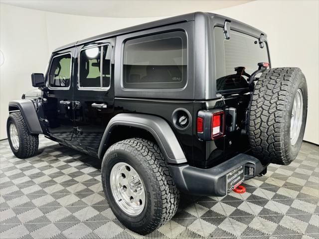 used 2022 Jeep Wrangler Unlimited car, priced at $32,423
