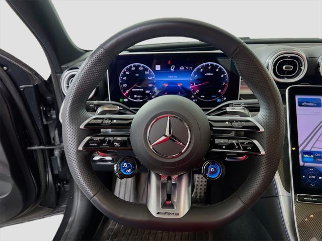 new 2024 Mercedes-Benz AMG C 43 car, priced at $77,875
