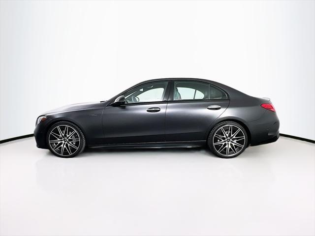 new 2024 Mercedes-Benz AMG C 43 car, priced at $77,875