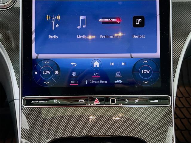 new 2024 Mercedes-Benz AMG C 43 car, priced at $77,875