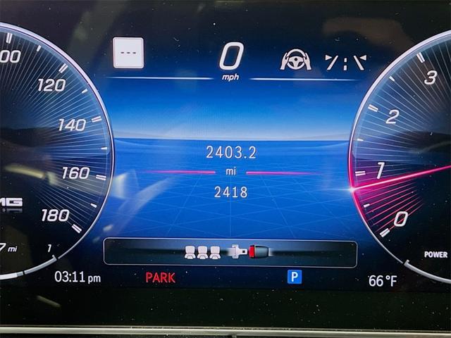 new 2024 Mercedes-Benz AMG C 43 car, priced at $77,875