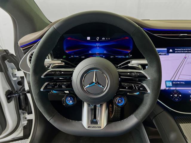 new 2025 Mercedes-Benz AMG EQS car, priced at $154,235