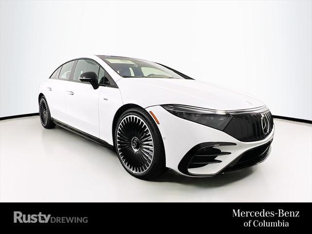 new 2025 Mercedes-Benz AMG EQS car, priced at $154,235