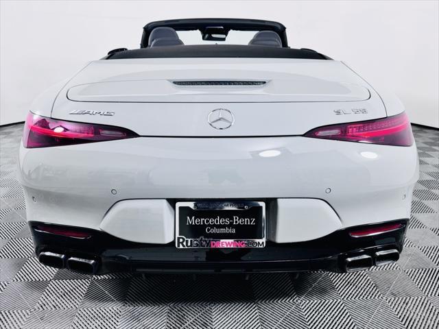 used 2022 Mercedes-Benz AMG SL 55 car, priced at $107,667