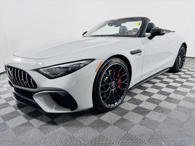 used 2022 Mercedes-Benz AMG SL 55 car, priced at $107,667