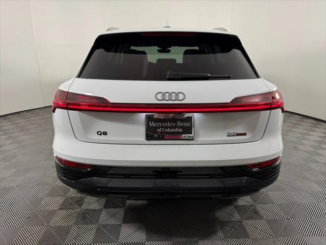 used 2024 Audi Q8 e-tron car, priced at $51,489