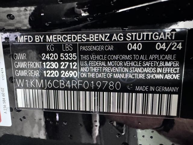 new 2024 Mercedes-Benz AMG CLE 53 car, priced at $76,700