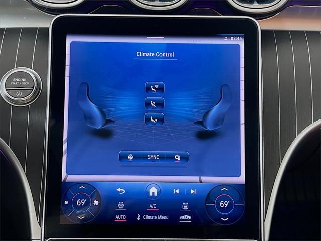 used 2022 Mercedes-Benz C-Class car, priced at $38,544