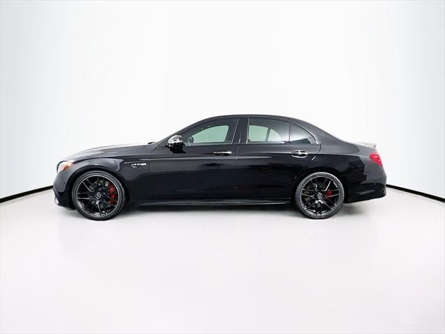used 2019 Mercedes-Benz AMG E 63 car, priced at $74,999