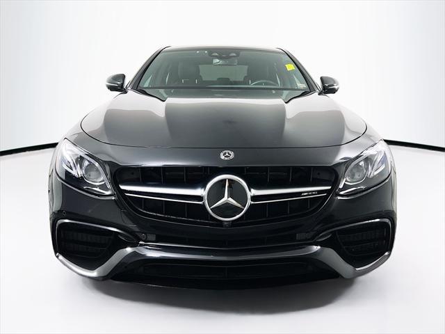 used 2019 Mercedes-Benz AMG E 63 car, priced at $74,999