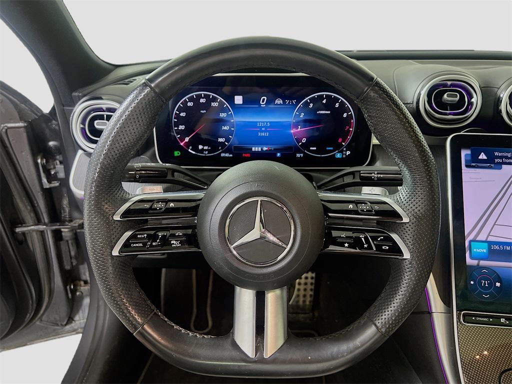 used 2023 Mercedes-Benz C-Class car, priced at $37,933