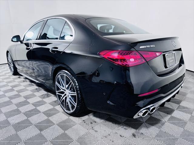 new 2024 Mercedes-Benz AMG C 43 car, priced at $66,030
