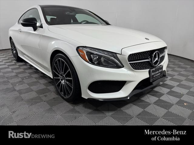 used 2017 Mercedes-Benz AMG C 43 car, priced at $28,491