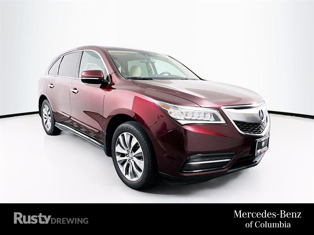 used 2015 Acura MDX car, priced at $15,989