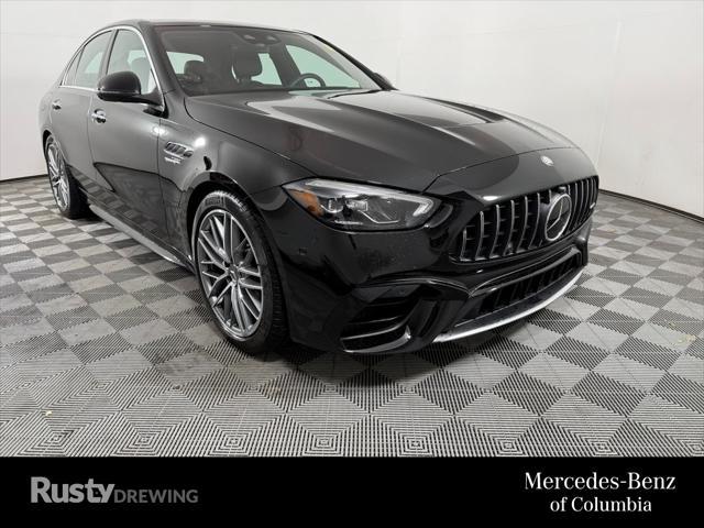 used 2024 Mercedes-Benz AMG C 63 car, priced at $79,999