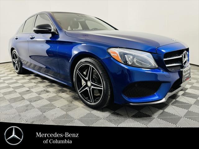 used 2017 Mercedes-Benz C-Class car, priced at $19,999