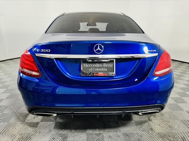 used 2017 Mercedes-Benz C-Class car, priced at $19,999