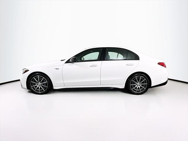new 2025 Mercedes-Benz AMG C 43 car, priced at $67,620