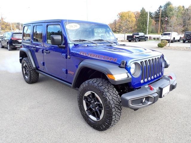 used 2020 Jeep Wrangler Unlimited car, priced at $33,064