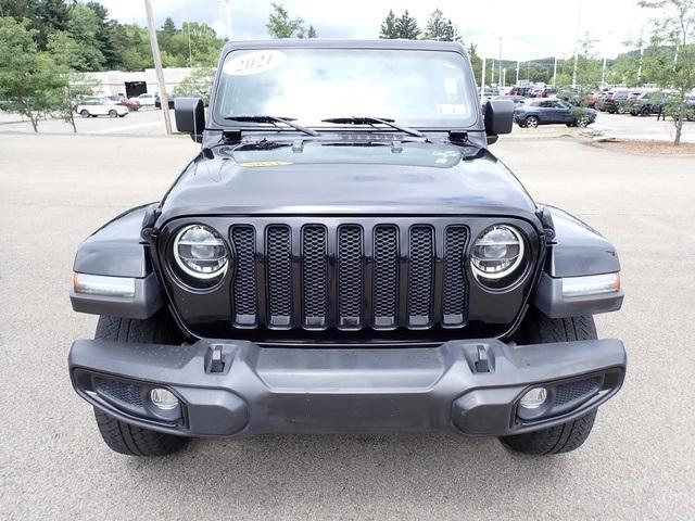 used 2021 Jeep Wrangler Unlimited car, priced at $32,589