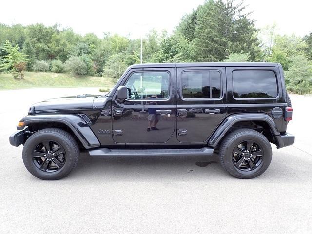 used 2021 Jeep Wrangler Unlimited car, priced at $32,589