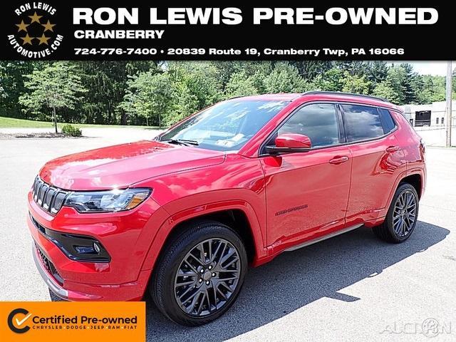 used 2022 Jeep Compass car, priced at $23,507