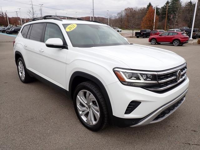 used 2021 Volkswagen Atlas car, priced at $20,383